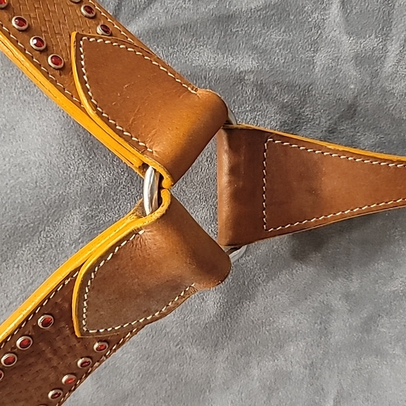 Source Unknown Other Leather Breast Collar Horse Tack Western